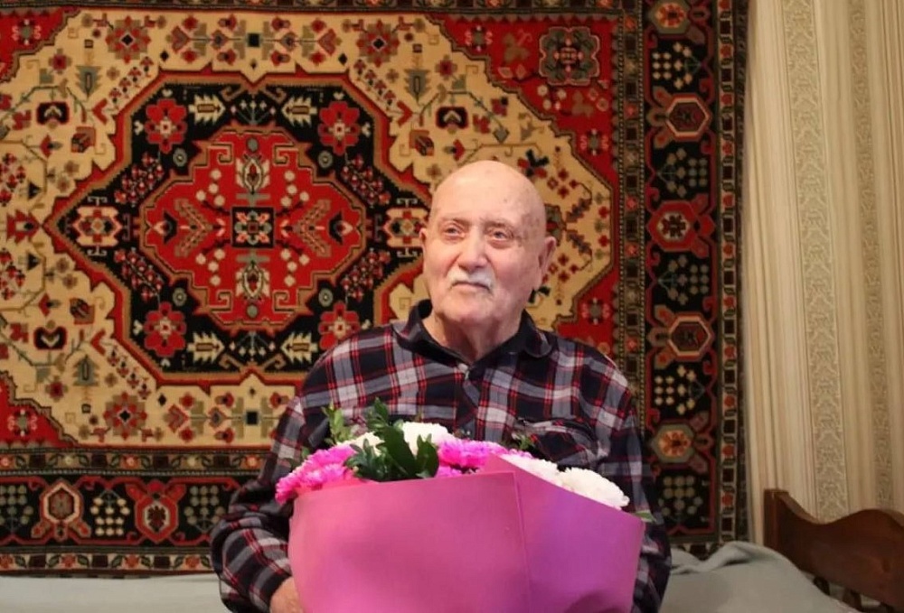 Астраханский ветеран отметил 100-летний юбилей