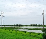 В Астраханской области во время паводка около 4,5 тысяч опор ЛЭП оказались в зоне подтопления  