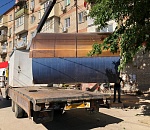 В Астрахани демонтируют незаконные киоски