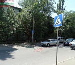 В Астрахани водитель сбил девушку на «зебре»