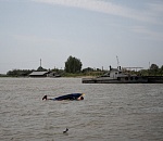 Астраханские журналисты перевернулись на байдарках