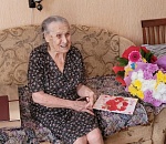 Одна из старейших жительниц Астраханской области отмечает день рождения