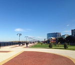 Петровскую набережную в Астрахани открыли официально