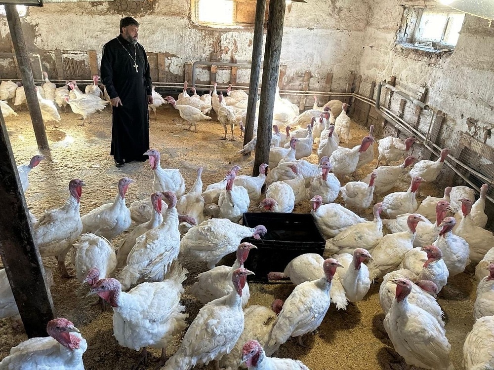 В Астраханской области появилась первая церковная ферма