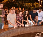 Астраханская молодежь зажгла «Свечу памяти»