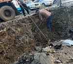 Астраханский водоканал продолжает сражаться с прорывом канализации на Эллинге