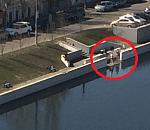 Шло 6 апреля, астраханцы открыли купальный сезон