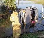 Астраханец утонул, вылетев в реку через лобовое стекло