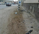 Под Астраханью гость города протаранил опору ЛЭП: мужчина госпитализирован