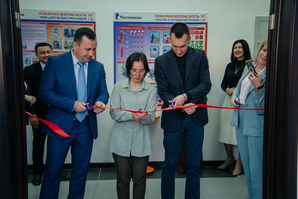 Построим карьеру вместе: «Ростелеком» в Астрахани открыл класс по обучению специалистов связи