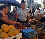 В Советском и Кировском районах города продолжается ликвидация несанкционированной торговли