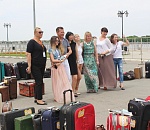 В Астрахани прошел чемоданный флешмоб 