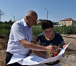 В астраханском посёлке Приволжье проложили 700 метров водопровода