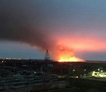 Астраханцев напугали апокалиптические кадры пожара на Трусово