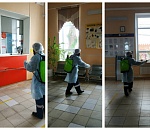 На железнодорожных вокзалах Астрахани и Верхнего Баскунчака проведена повторная дезинфекция