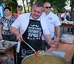 Уха в День рыбака текла рекой и в Трусовском районе Астрахани