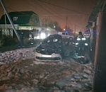 Молодая астраханка едва не сгорела в своём автомобиле