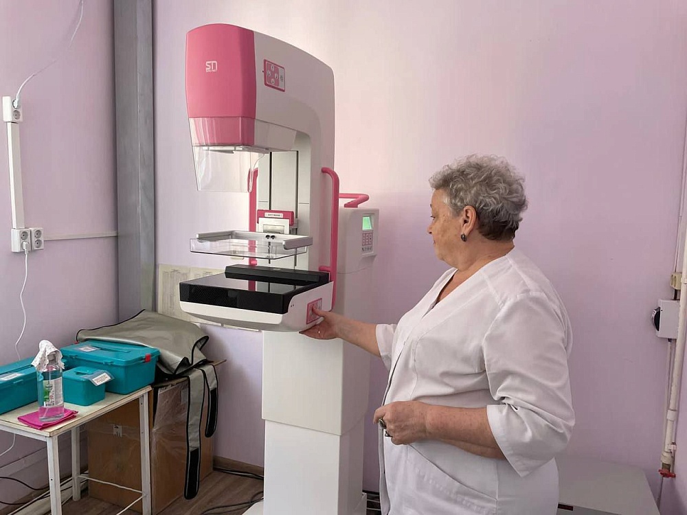 В астраханскую поликлинику поступил новый цифровой маммограф