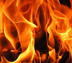 В Астраханской области произошел крупный пожар: горел заброшенный дом