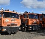 Коммунальная техника почти готова к снегопадам и гололедам в Астрахани