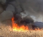 МЧС предупреждает: запах гари накрыл Астрахань и  пять сельских районов
