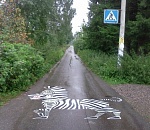 "Зебры" в Астрахани не отвечают требованиям дорожной безопасности