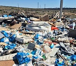 На территории одного астраханского села Росприроднадзор обнаружил три крупные свалки