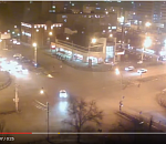 В Астрахани водитель "Лексуса" устроил дрифт на перекрестке