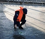 На городских водоемах Астрахани продолжает таять лед