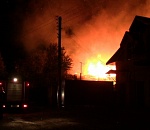 В Астрахани произошел крупный пожар