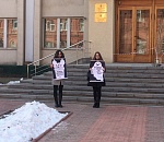 В Астрахани пикетировали Избирком