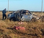 В жутком ДТП на астраханской трассе погибла женщина, еще четыре человека получили серьезные травмы