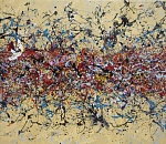 Брызги краски в унисон с эмоциями: в Астрахани новая выставка картин