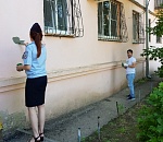 Астрахань продолжают очищать от надписей с рекламой наркотических веществ