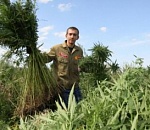 Под Астраханью задержали мужчину с килограммом наркотиков