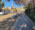 В Астрахани на улице Бориса Алексеева обновляют пешеходные зоны