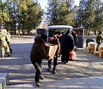 Астраханцы передали на фронт около 30 тонн гуманитарной помощи