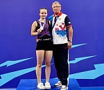 Астраханка выиграла серебро на чемпионате России по прыжкам на батуте