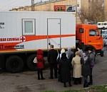 По Астраханской области колесит передвижной маммограф