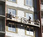 Строительство дома для переселенцев в мкр Бабаевского подходит к завершению