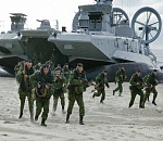 Морпехи были подняты по учебной тревоге под Астраханью