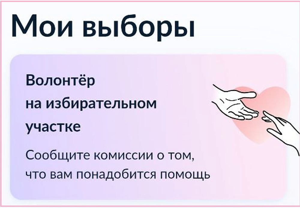 Почти 200 астраханцев запросили помощь волонтеров на избирательном участке