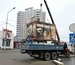 Площадь Вокзальную освобождают от незаконных строений