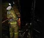 Утром в астраханском поселке сгорел дом вместе с мужчиной