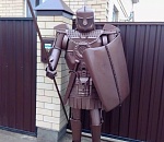 Фото дня: в Астрахани появился римский легионер