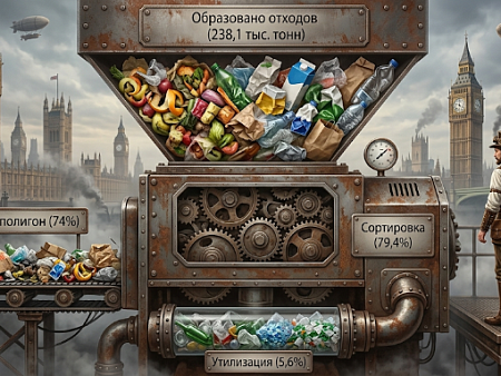 Астраханский мусорный конвейер уперся в «хвосты»