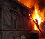 В Астрахани на пожаре погиб человек