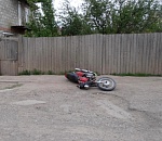 Пьяная езда на мотоцикле закончилась для астраханца госпитализацией