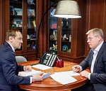 Олег Скуфинский и губернатор Астраханской области Игорь Бабушкин обсудили работу Росреестра в регионе