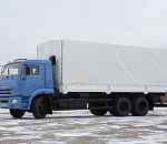 Под Астраханью волгоградский "КАМАЗ" занесло на обочину